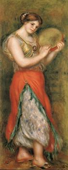 皮埃爾 奧古斯特 雷諾阿 Dancer with Tambourne (Gabrielle Renard) 皮埃爾 奧古斯特 雷諾阿 Dancer with Tambourne (Gabrielle Renard)